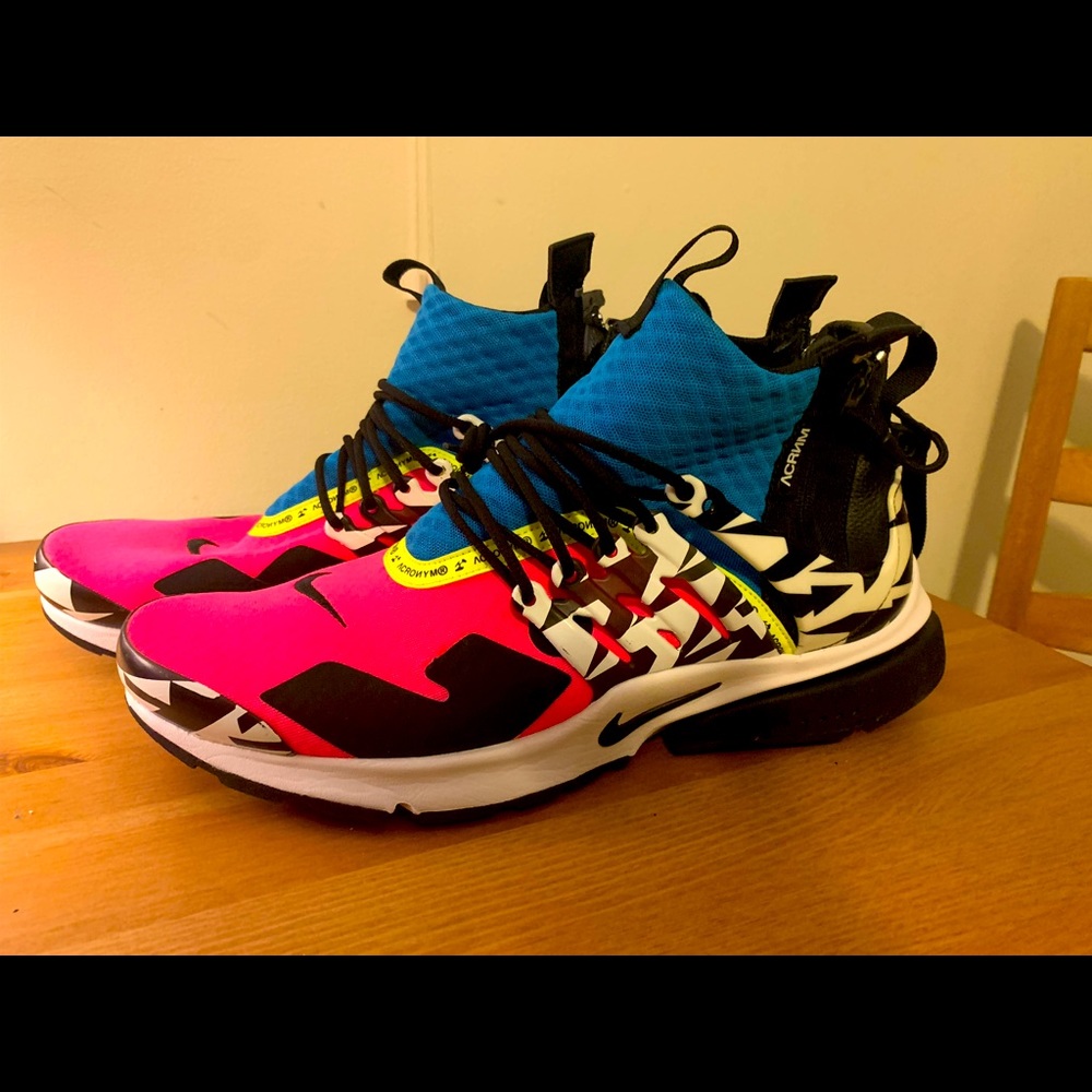 Nike Acronym Air Presto Mid - Racer Pink - Size 12